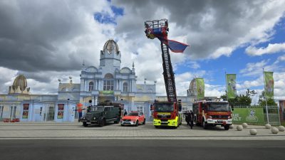 Freiwillige Feuerwehr Markranstädt präsentiert sich beim Landesjugendfeuerwehrtag in BELANTIS