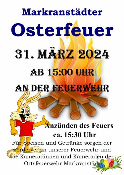 Markranstädter Osterfeuer 2024