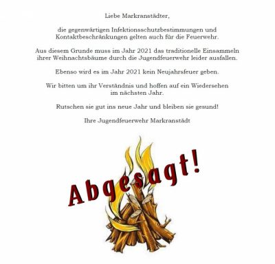 Abholung Weihnachtsbäume