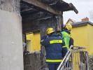Brand Mittel Gebäude