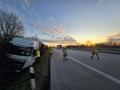 VU LKW - 1 Person eingeklemmt