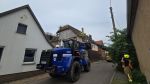 Abbruchhaus stürzt ein