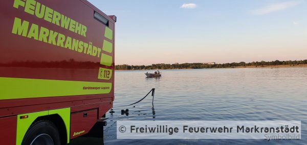 Wasserrettung, Person in/auf See