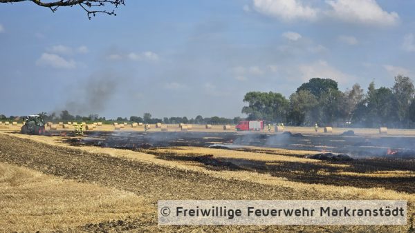 Brand Mittel Fläche/Feld
