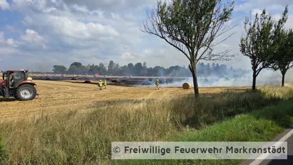 Brand Mittel Fläche/Feld