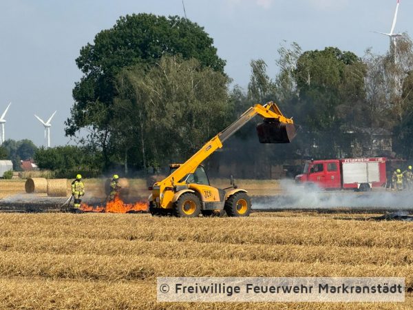 Brand Mittel Fläche/Feld
