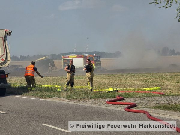 Brand Mittel Fläche/Feld