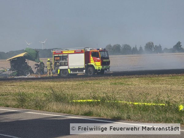 Brand Mittel Fläche/Feld