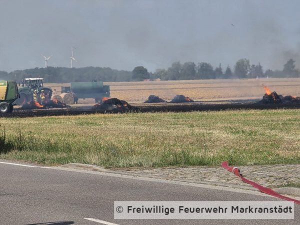 Brand Mittel Fläche/Feld