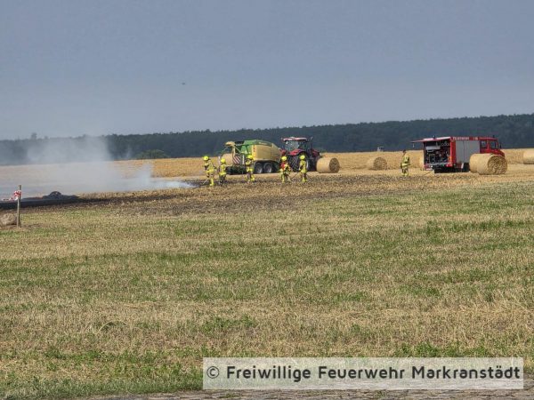 Brand Mittel Fläche/Feld