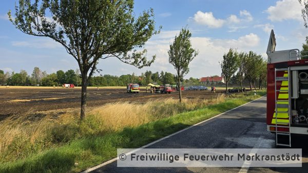 Brand Mittel Fläche/Feld