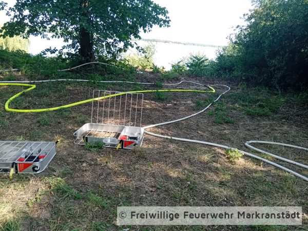 Brand Mittel Fläche/Wald