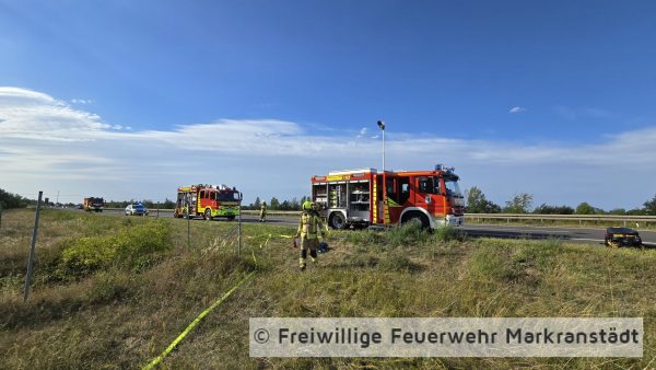 VU PKW überschlagen