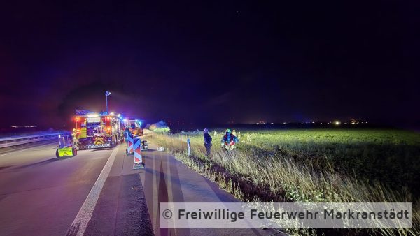 VU PKW überschlagen