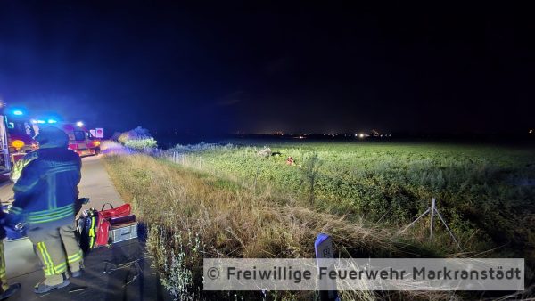 VU PKW überschlagen