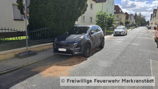 Öl/Dieselspur >500m