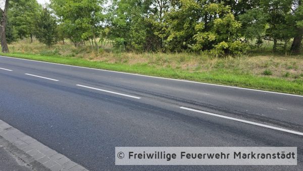 Öl/Dieselspur >500m