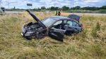 Auslaufende Betriebsstoffe nach Verkehrsunfall