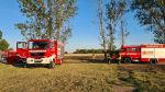 Anforderung TLF für Feldbrand im Burgenlandkreis