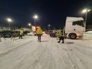 LKW festgefahren