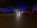 Unklarer Feuerschein und Rauchentwicklung.