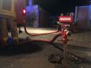Unklarer Feuerschein und Rauchentwicklung.