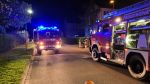 Brand Gartenlaube