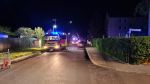 Brand Gartenlaube