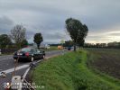 Auslaufende Betriebsstoffe nach Verkehrsunfall