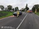 Auslaufende Betriebsstoffe nach Verkehrsunfall