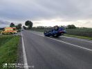 Auslaufende Betriebsstoffe nach Verkehrsunfall