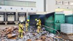 Brennt Container