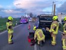 Verkehrsunfall, Person unter PKW