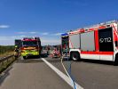 PKW - Fahrzeugbrand auf BAB