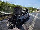 PKW - Fahrzeugbrand auf BAB