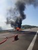 PKW - Fahrzeugbrand auf BAB