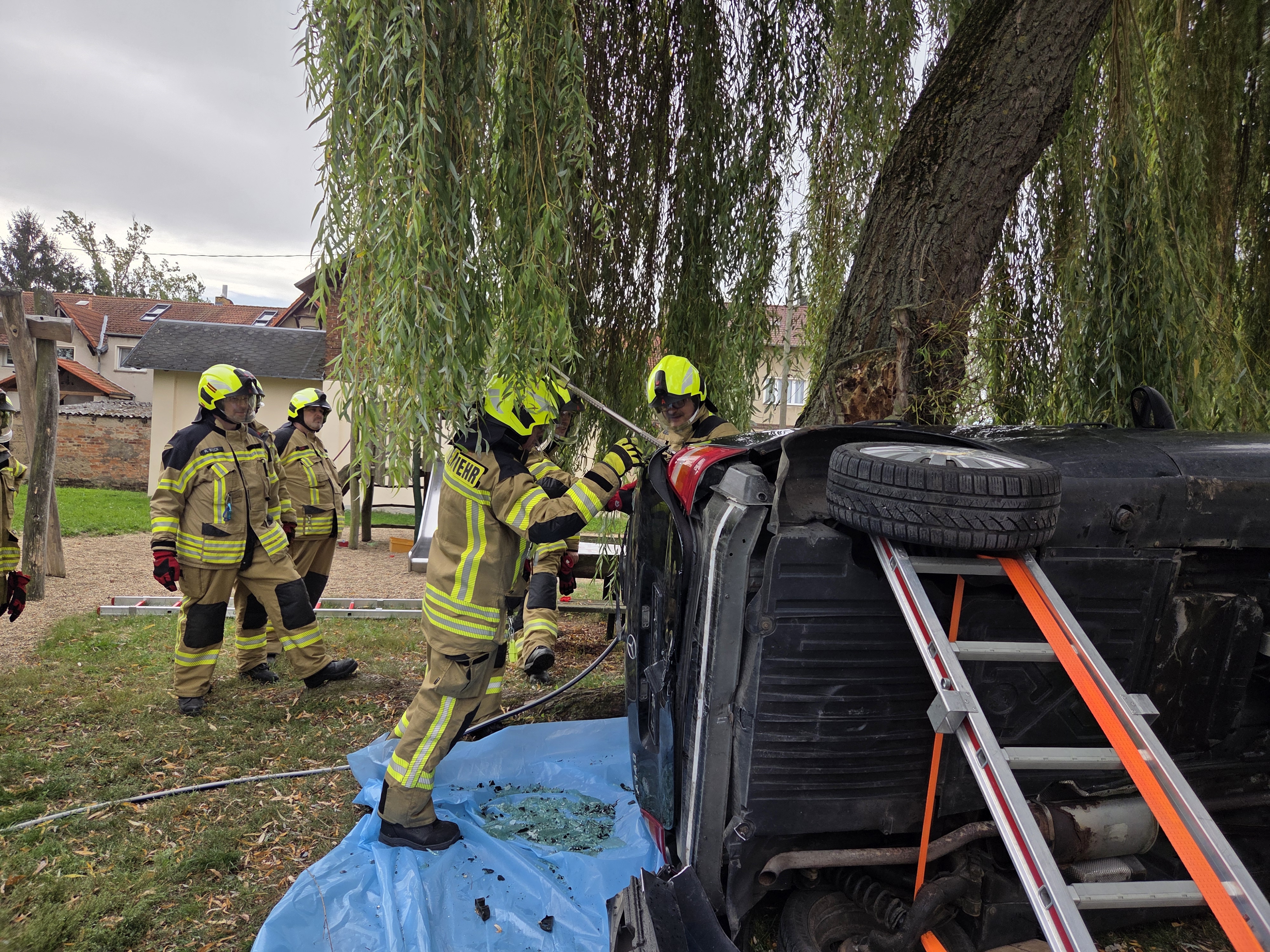 THL-Ausbildung bei der Ortsfeuerwehr Döhlen/Quesitz