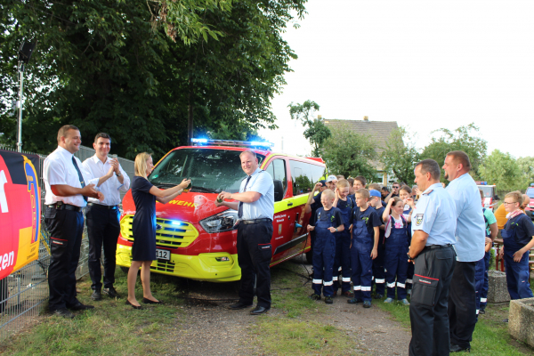 +++Fahrzeugübergabe in der Ortsfeuerwehr Gärnitz+++