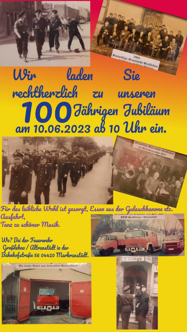 100 Jahre OFW Großlehna/Altranstädt